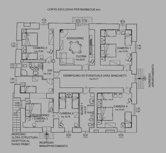 Le Pietre Ricce Апартаменты Roccamontepiano